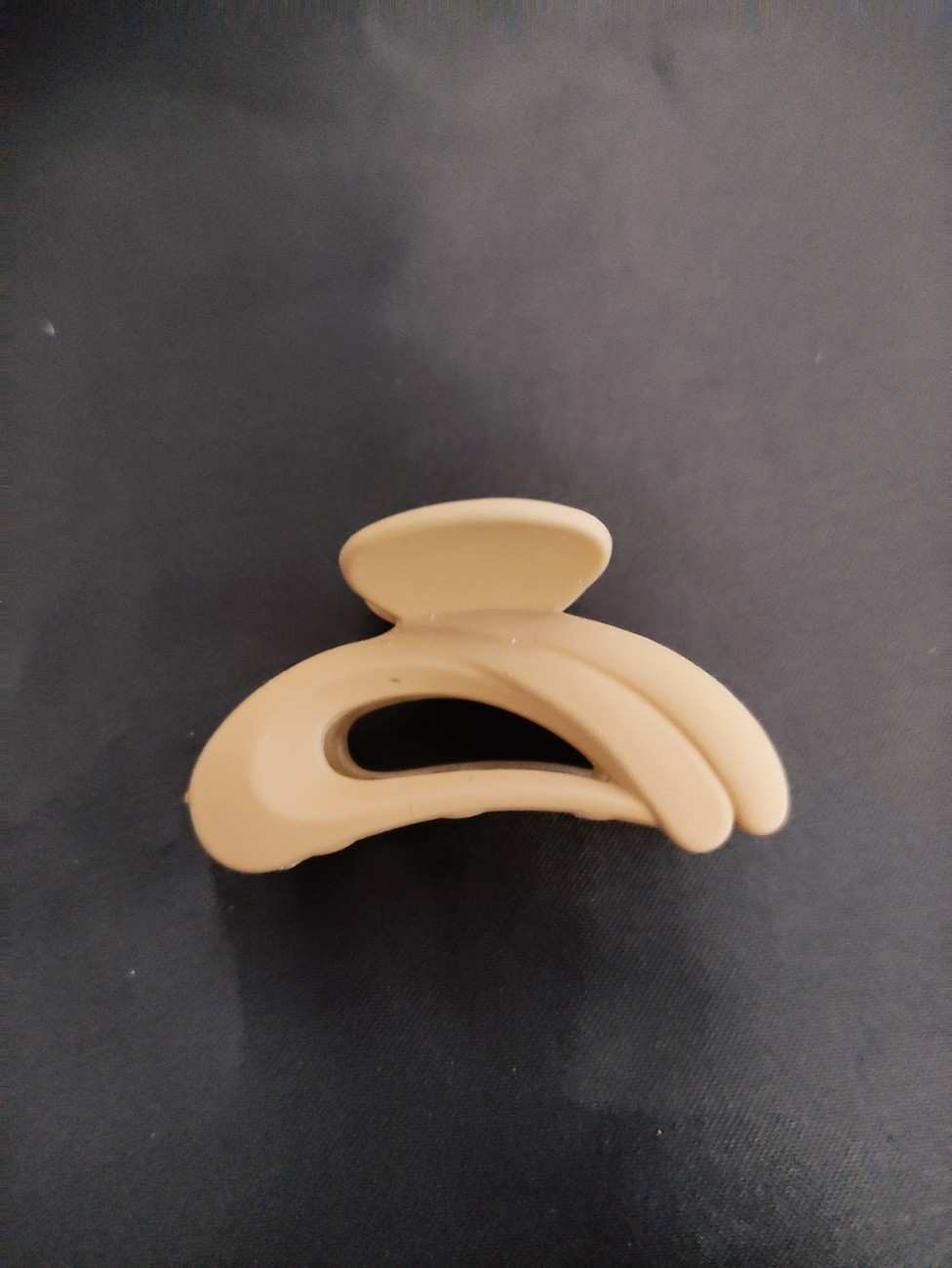Matte Elegant Loop Hair Clutch