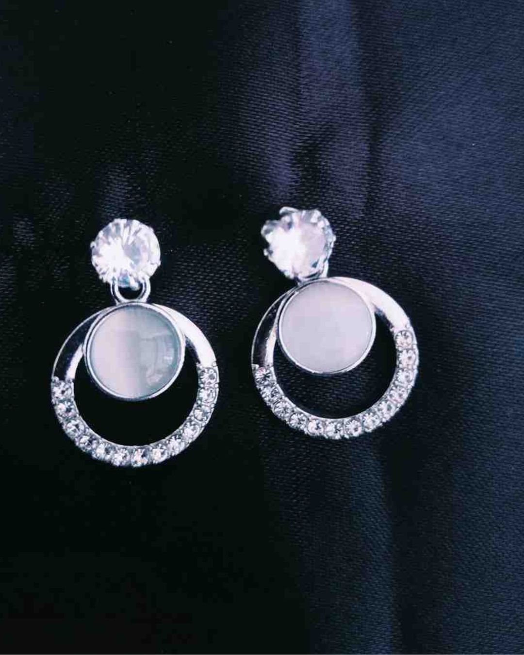 Silver Korean Earring