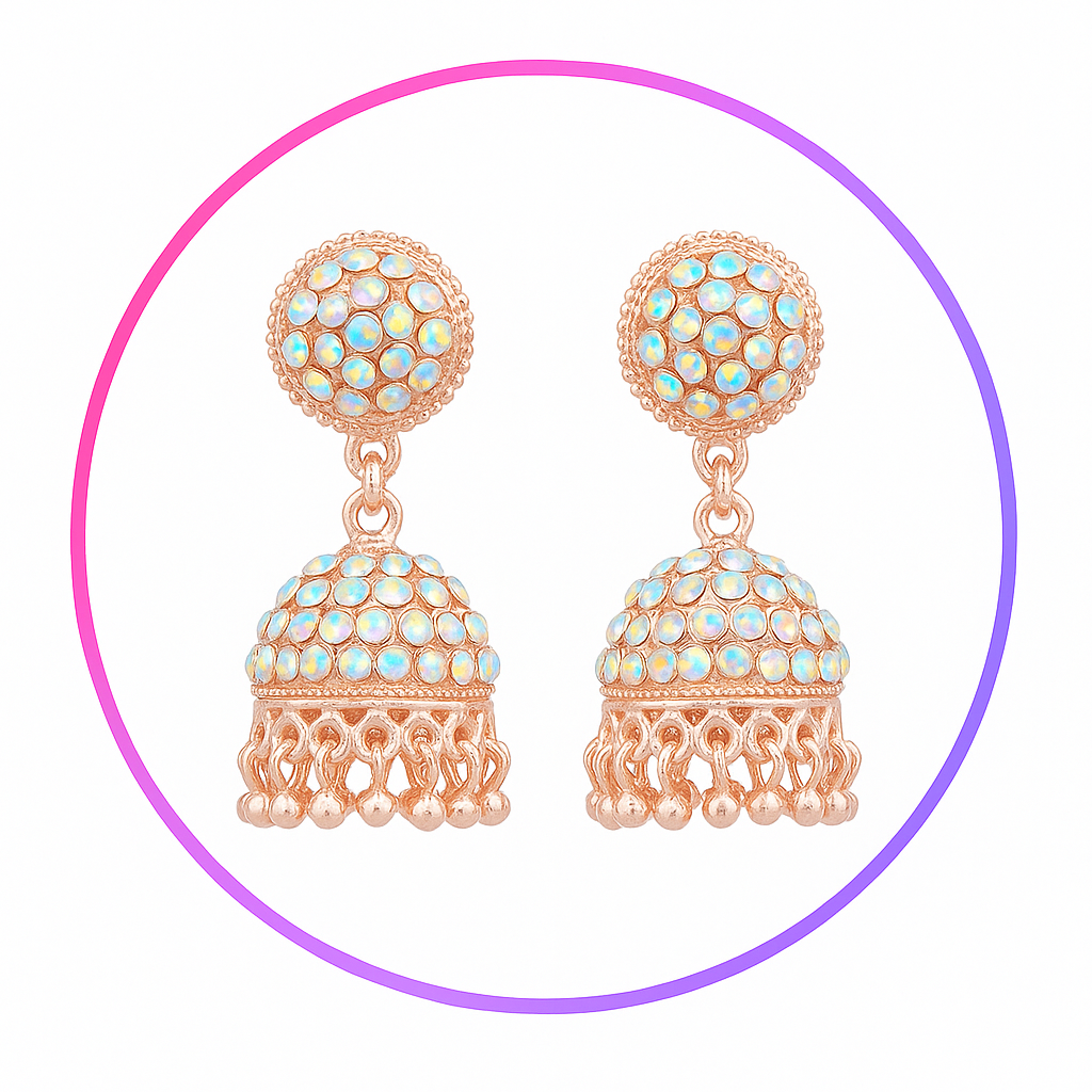 Stone Jhumka