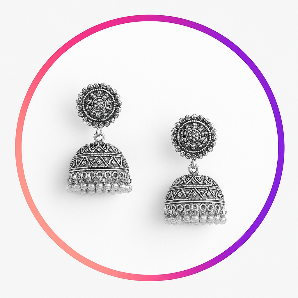 Other Oxidized Earrings