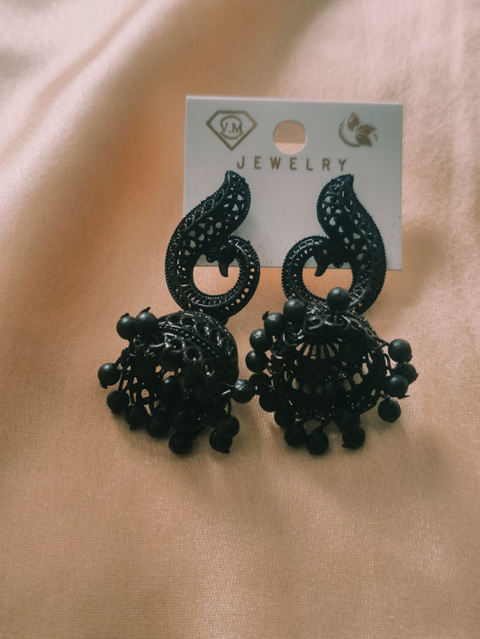 Black Jhumka