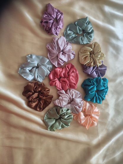 Satin Scrunchies