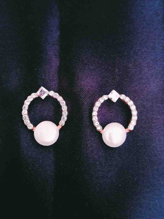 Korean Pearl Stone earring