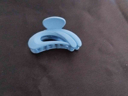 Matte Elegant Loop Hair Clutch