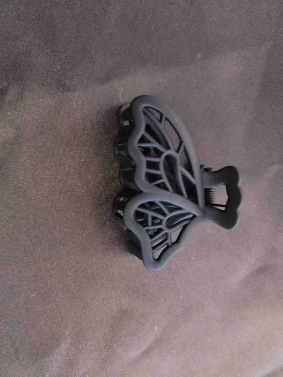 Matte Butterfly Claw-Clutch