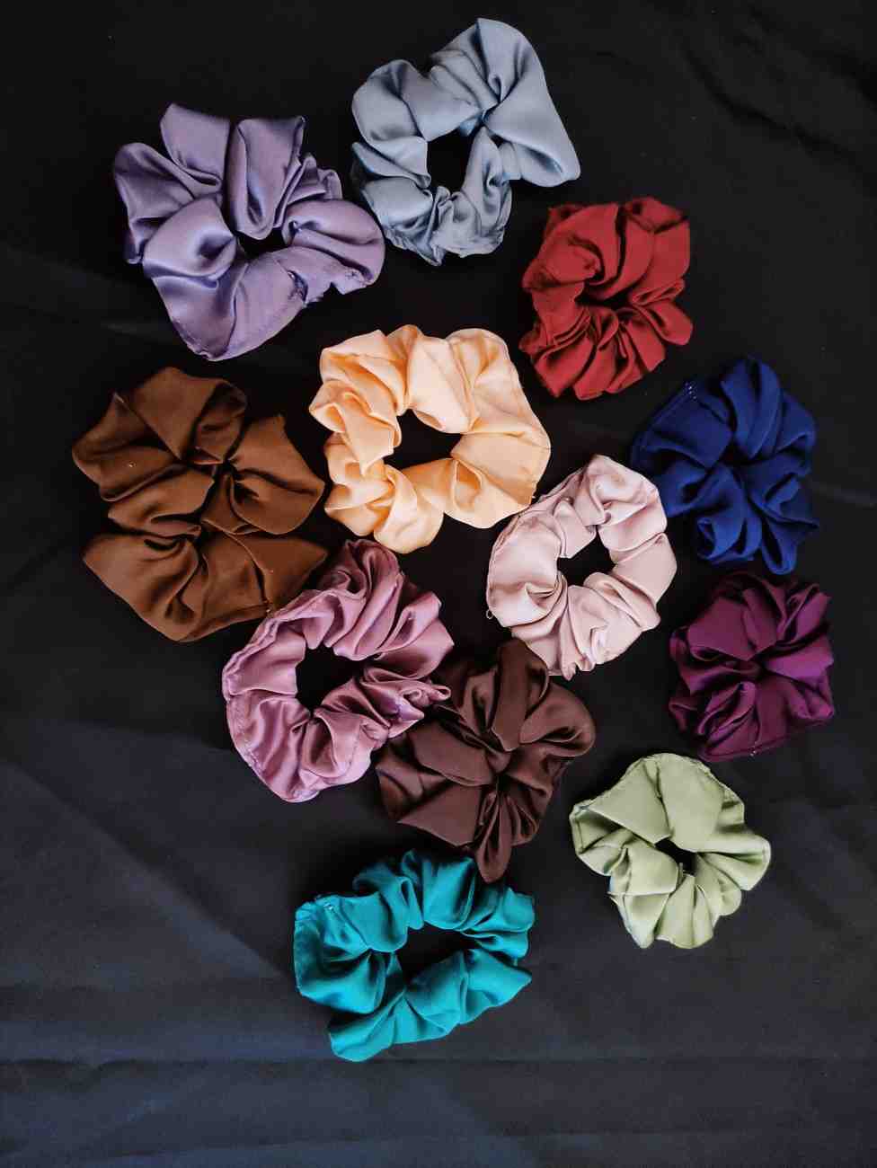 Satin Scrunchies