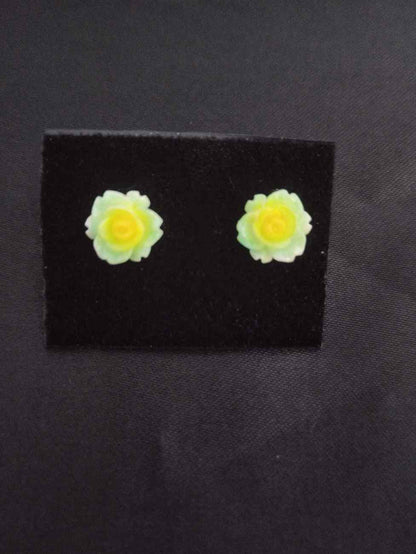 Rose kid Earrings