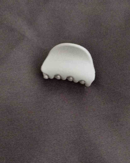 Matte Half-Moon mini Clutch Clip