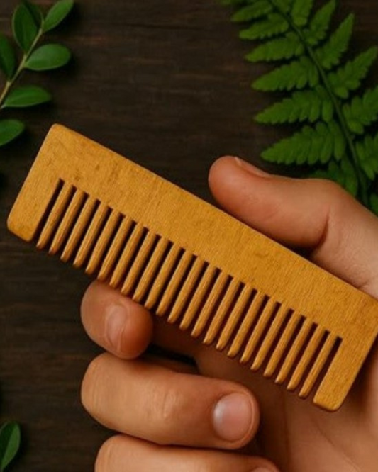 Wooden Neem Pocket Comb