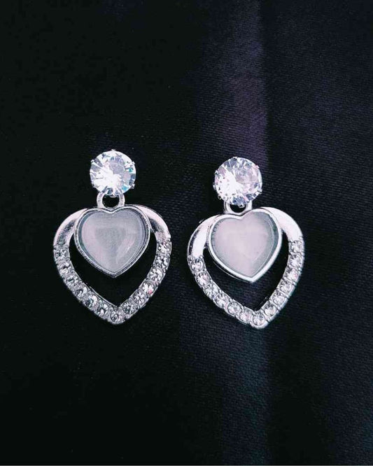 Silver Korean Earring