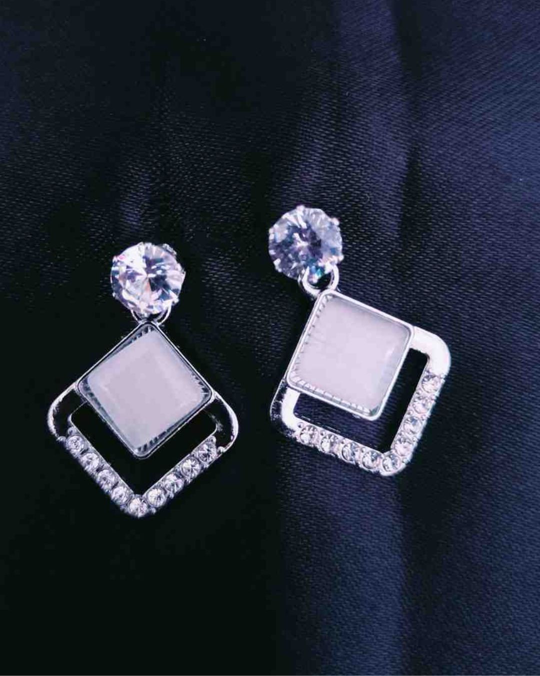 Silver Korean Earring