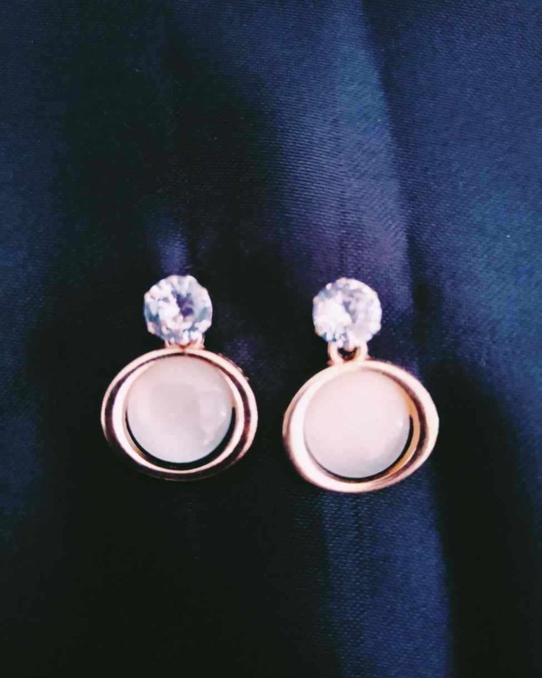 Golden Korean Earring