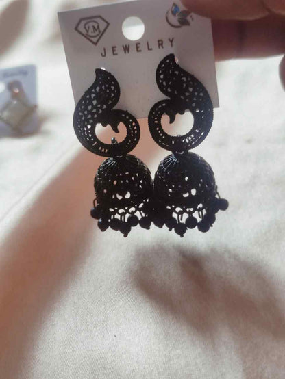 Black Jhumka